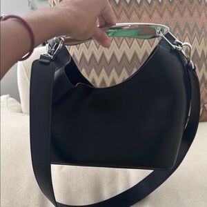 Black Leather Women's Bag